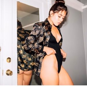 Silk button down (as worn by Audrey Bradford!)